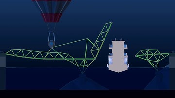 Poly Bridge 2 Level 2 - 14 "Dip N