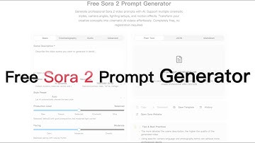 Free Sora 2 Prompt Generator - Create Cinematic AI Videos in Minutes | Complete Tutorial #sora2