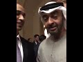 محمد بن زايد لوالد أحد الطلبة الإماراتيين جبت ولد نفتخر فيه 