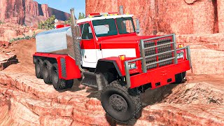 Cliff Drops #46 - BeamNG DRIVE | SmashChan