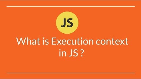 Execution context - Javascript in Tamil  #tamil #codersin #coders #js