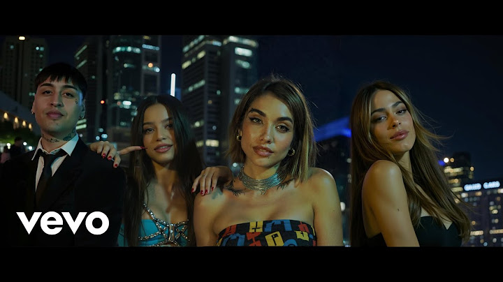 Maria Becerra, Tini, Emilia & Tiago PZK - Fragil (Music Video) Prod By Last Dude