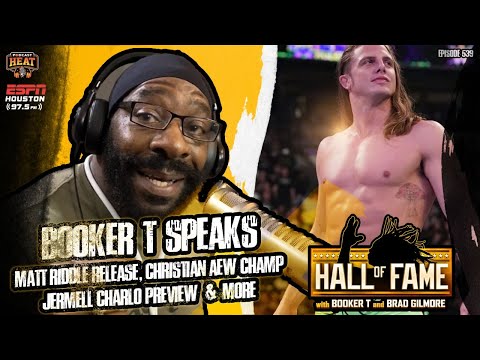 Booker T on Matt Riddle Release, Christian Cage's Title Win and Jermell Charlo Preview