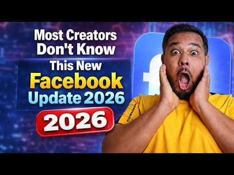 Big Facebook Update 2026 | Facebook New Update 2026 😱 Facebook Monetization Update 2026