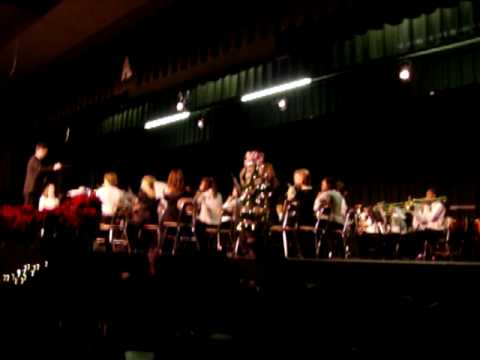 Tyler,Ashbrook High School Winter Concert band, Have yourself a merry little Christmas, 12-2008