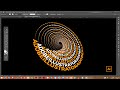 CURSO #4 – CREAR UN EFECTO DE TEXTO ESPIRAL EN ILLUSTRATOR || DISTORSION DE TEXTO – TUTORIAL