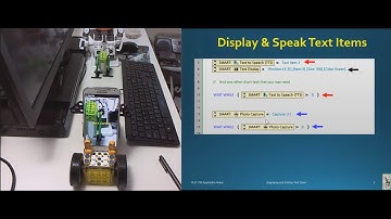 ROBOTIS PLAY 700 - How to "Display" & "Speak" Text Items on Smart Phone