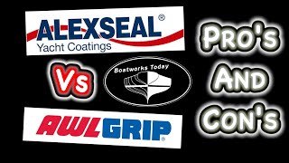 WHAT ARE THE REAL DIFFERENCES BETWEEN ALEXSEAL AND AWLGRIP WHEN IT COMES TO DIY APPLICATION?? by BoatworksToday 15,968 views 1 year ago 9 minutes, 58 seconds