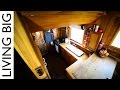 Family Sell Everything To Move Into Wonderful Wooden House Truck