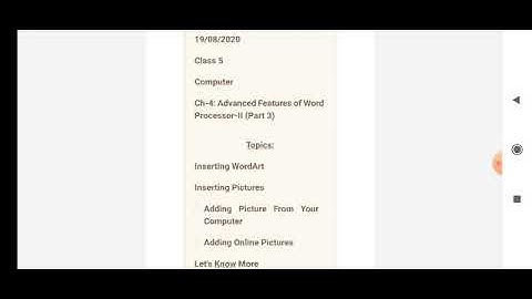 Class 5 Computer Chapter-4 part 3