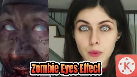 All Of Us Are Dead | Zombie Eyes Effect - Kinemaster Tutorial