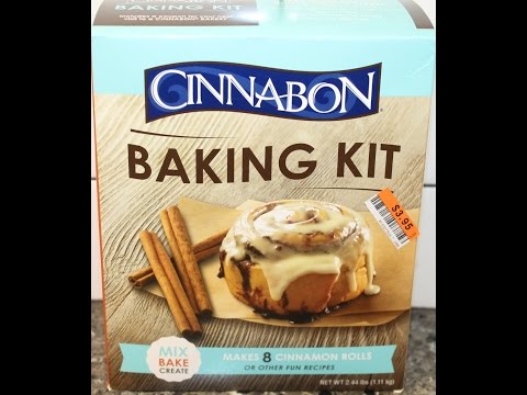 Making Cinnabon Monkey Bread Using A Cinnabon Baking Kit
