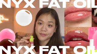 NYX Fat Oil Lip Drip Swatches & Review