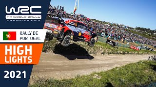 БОЛЬШИЕ прыжки в Fafe! Основные моменты этапов 15–19: WRC Vodafone Rally de Portugal 2021