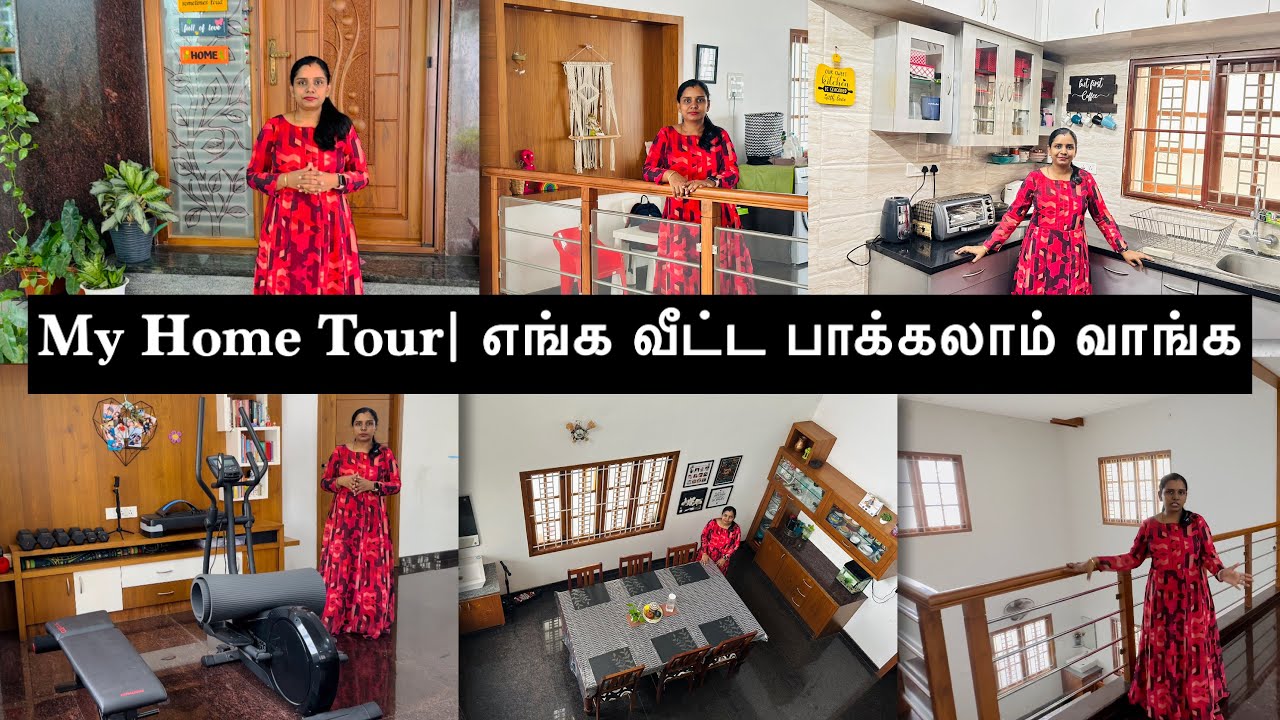 My Home TOUR|எங்க வீட்ட பாக்கலாம் வாங்க 🏠🤩|Full Home Interior Design|Abi Tamil Youtuber