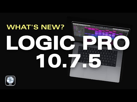 Logic Pro 10.7.5 - What's New? (Gain Tool, Free Record, Ableton Link, and more!)