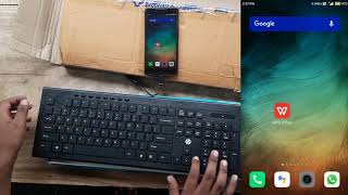 How To Connect HP Multimedia Slim Wireless Keyboard & Mouse Combo to The Smart Phone screenshot 3