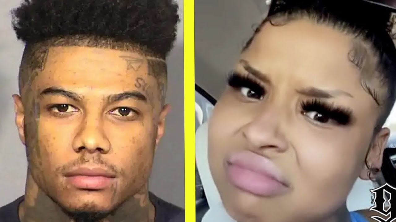 Blueface kicks Pregnant Chrisean Rock out of their house to move his