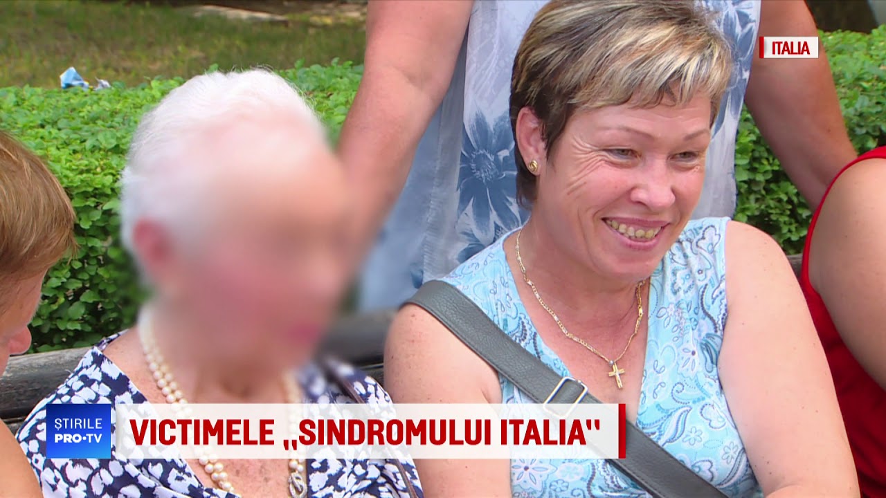 Stirile PRO TV - De la badante în Italia, româncele ajung la psihiatrie