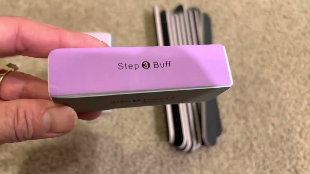 Professional Nail File and Buffer Set Nail Care Tool Set