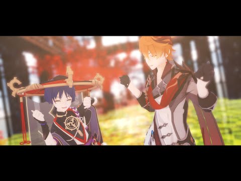 【Genshin Impact MMD】ROKI【Scaramouche & Childe】