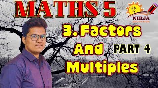 Maths Std 05  Factors And Multiples  Part 04 - Lesson 03   Prime Factorisation