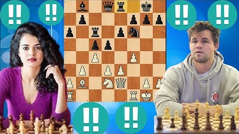 Tania Challenges Magnus Brilliance on Every Move