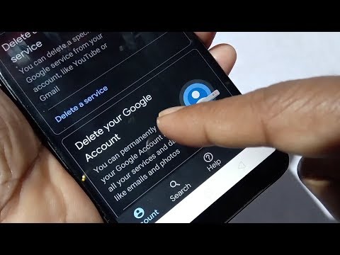 Video: How To Delete A Gmail Account