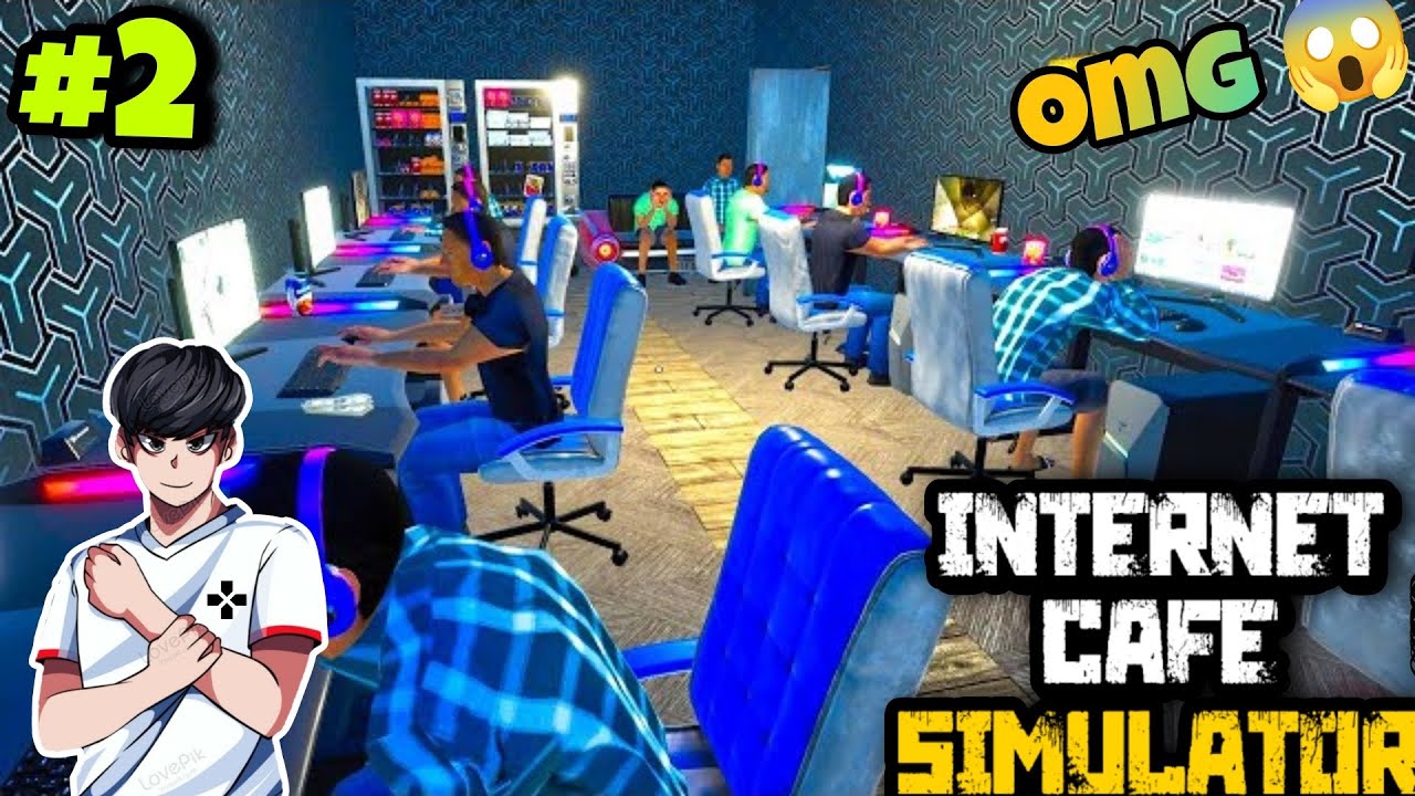 I BUILD 10 PC IN INTERNET CAFE SIMULATOR 😮(MAX GAMERZ) - YouTube