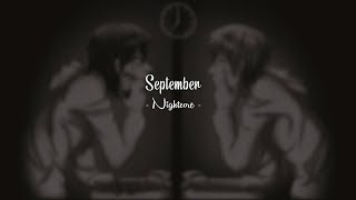 ♪ Nightcore - September [Jeff The Killer] (Switching Vocals) Resimi