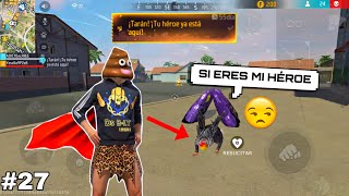 Encerrando a jugadores con PAREDES en FREE FIRE #27 (Probamos Nuevo Mensaje de Voz) 😂