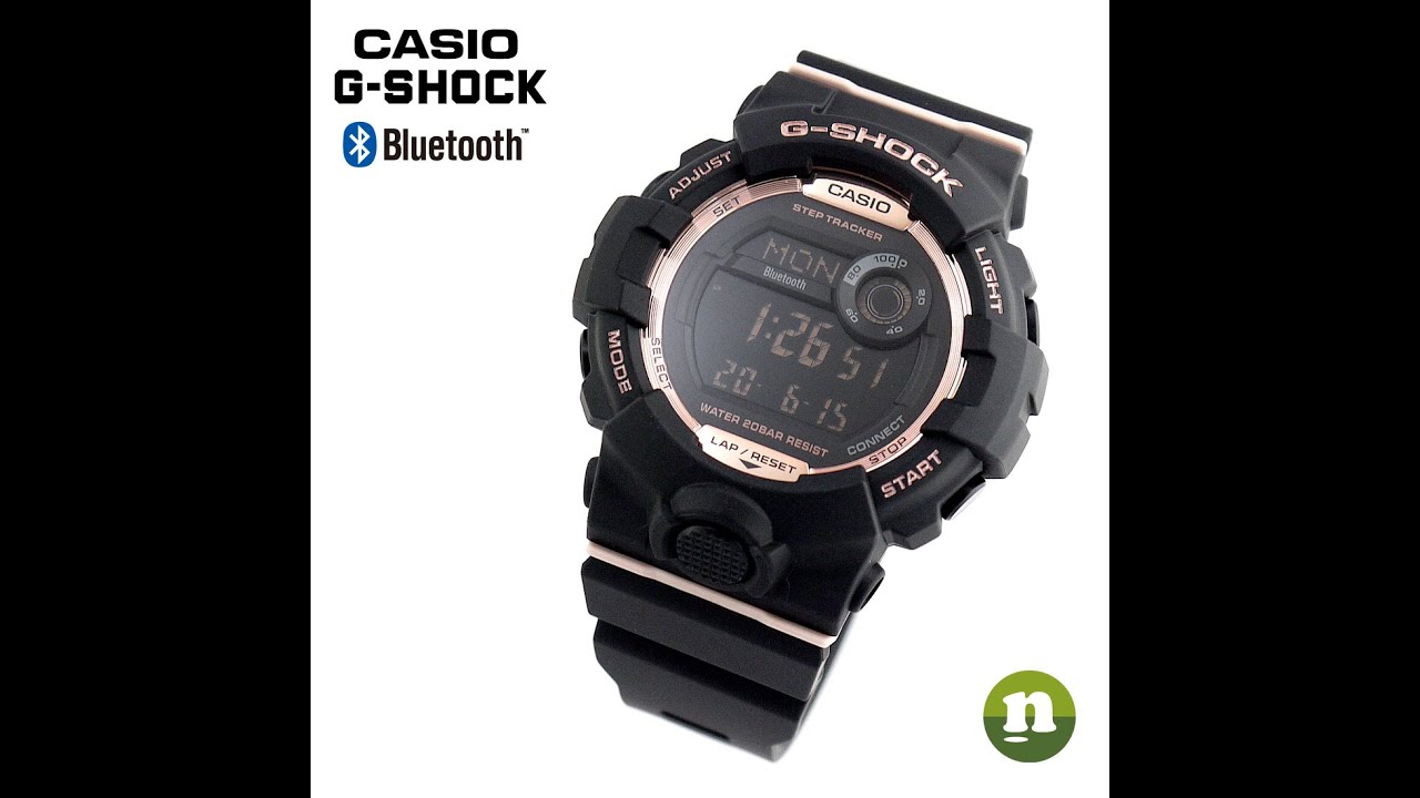 CASIO G-SHOCK STEP TRACKER Bluetooth GMD-B800-1のくるくる動画