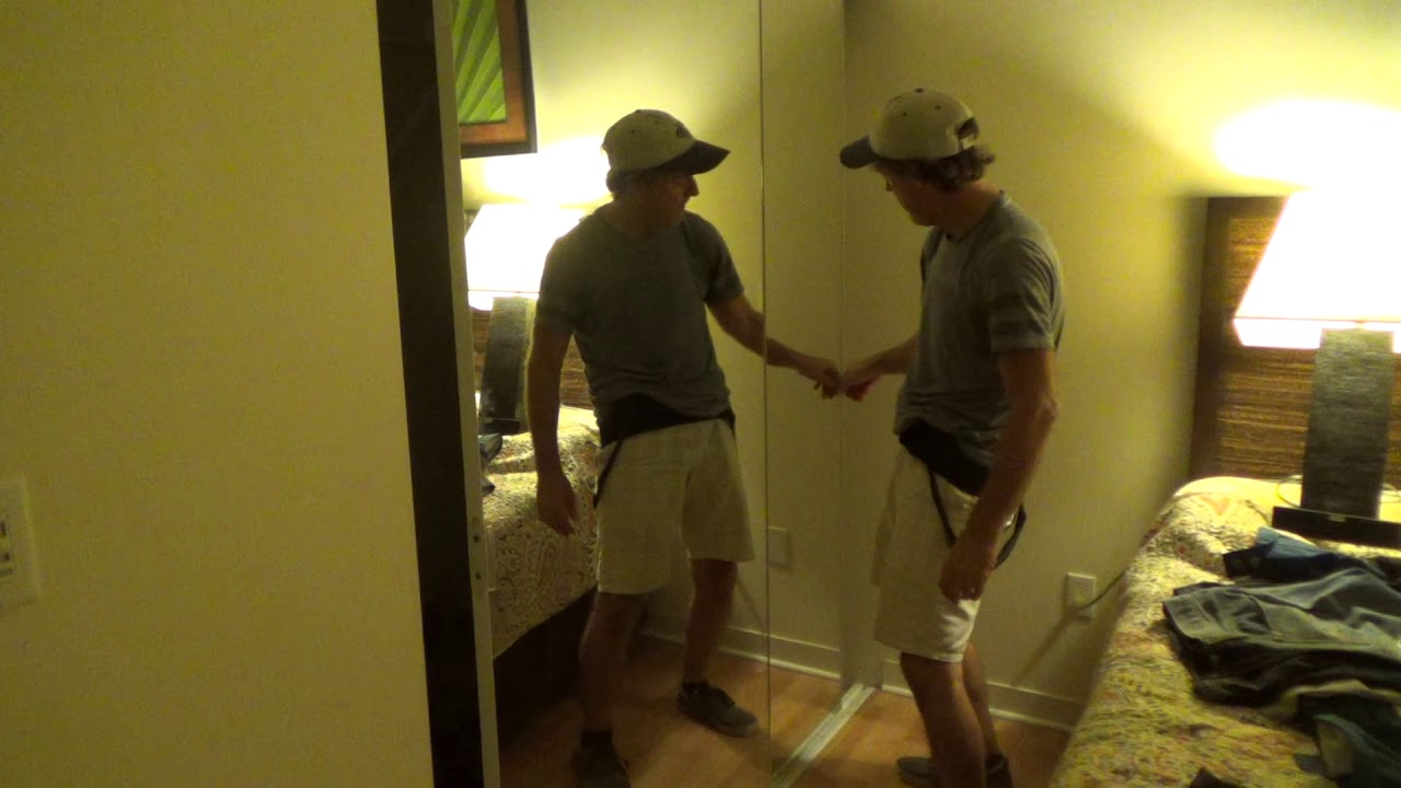 How to Put Sliding Glass Closet Doors Back Up Made Easy YouTube