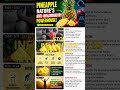 #pineapple Nature's Anti_inflammatory Super fruit, healthy fruits, fruit benefits