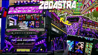New RACCOON ZEDASTRA BELLY DICKY MOD For Bus Simulator Indonesia |New Bus Mod For Bussid #bussid screenshot 2