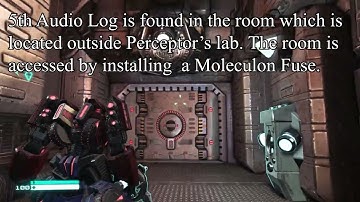 Transformers Fall of Cybertron - Chapter 2 All Audio Logs and Blueprints Guide