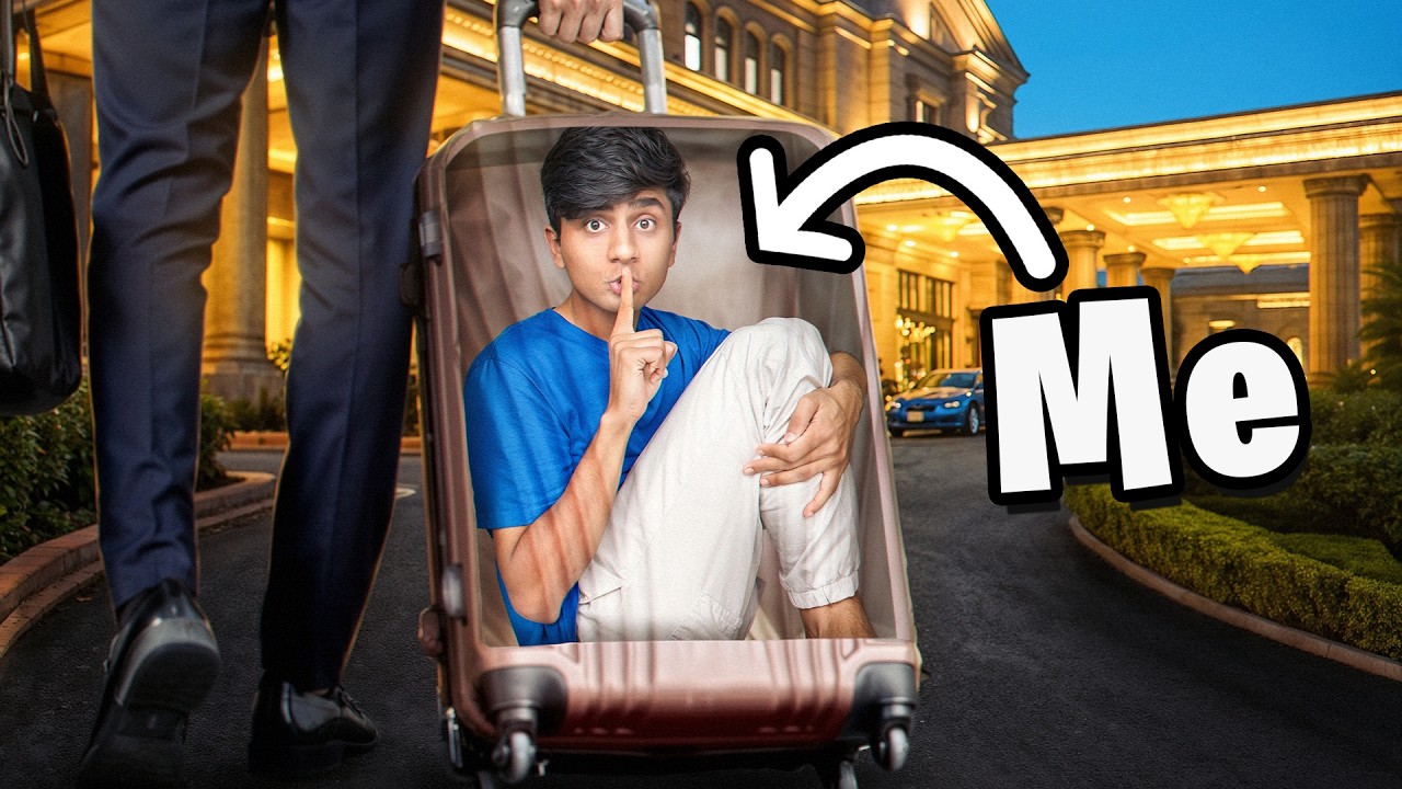 Sneaking Inside a Hotel as a Fake Guest and Ended up at a Massive Launch Event!