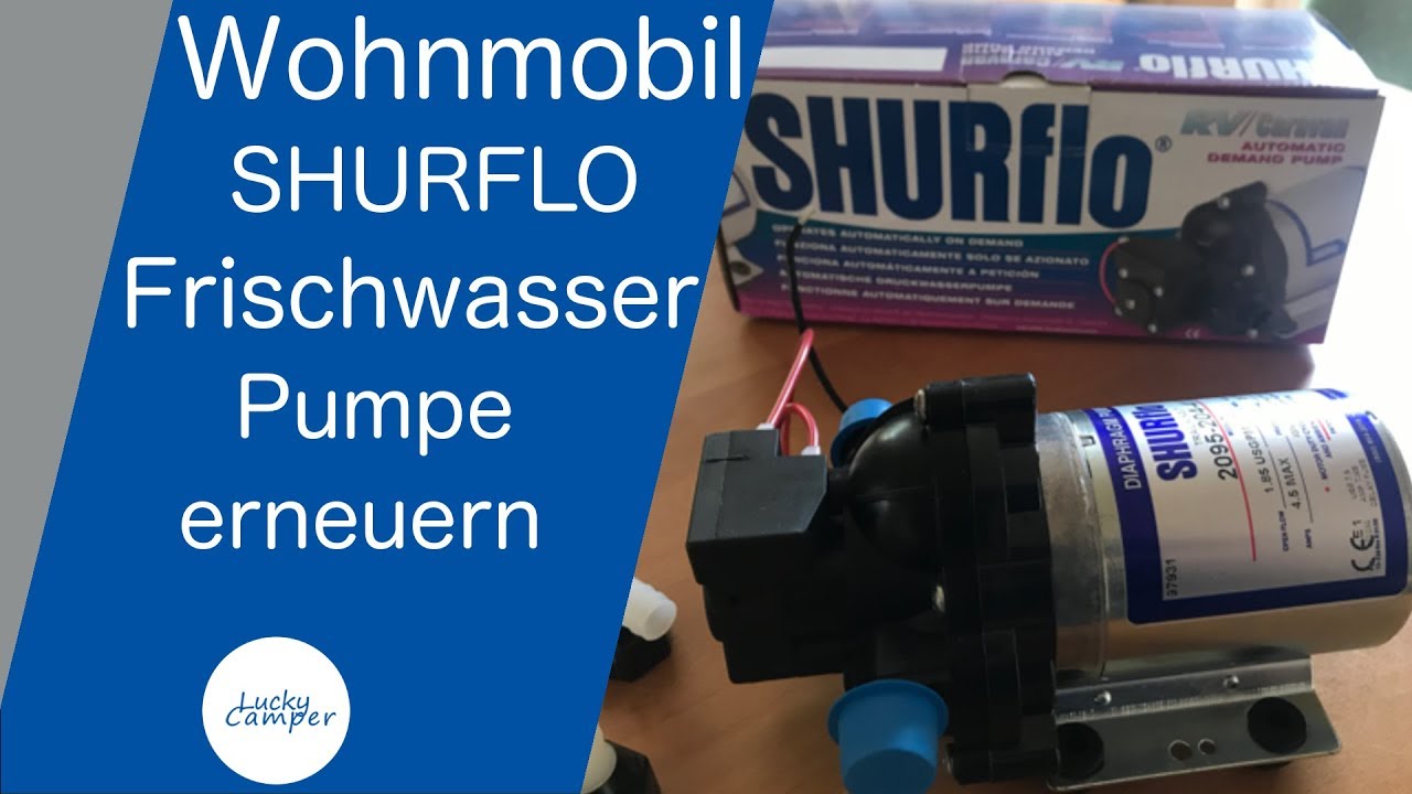 Wohnmobil Wasserpumpen