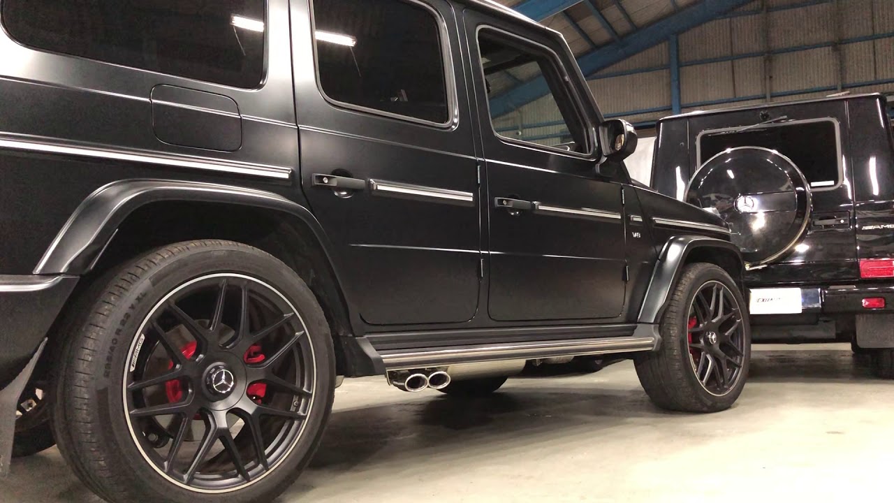 現行NEW メルセデス G550 W463 可変バルブマフラーエキゾースト