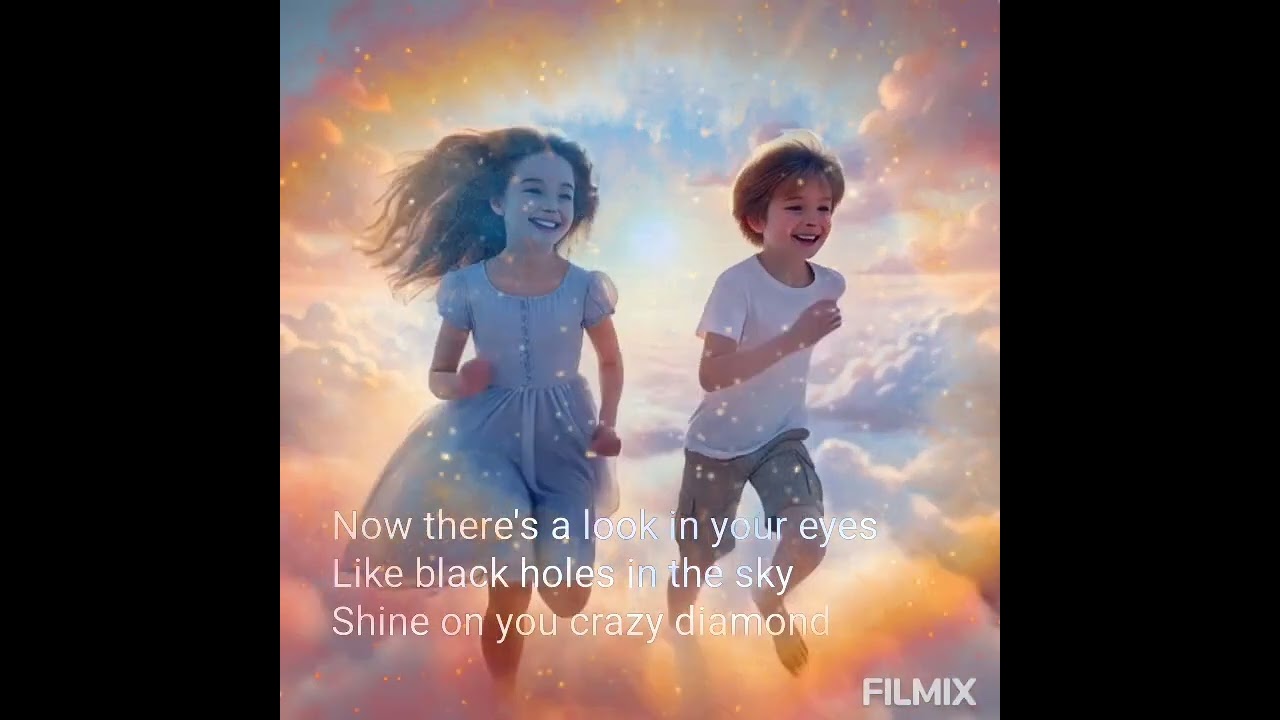Shine on you crazy diamond # with  Lyrics # pink floyd