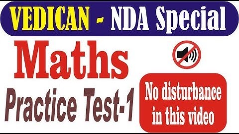 7:00 PM_Maths For NDA/Class 23 Special test By Ravi Jangra Sir/Final Test For NDA