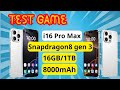 TEST GAME IP16 PRO MAX 1GB GIÁ 2 TRIỆU MUA SHOPEE: ẢO THẬT ĐẤY !!!