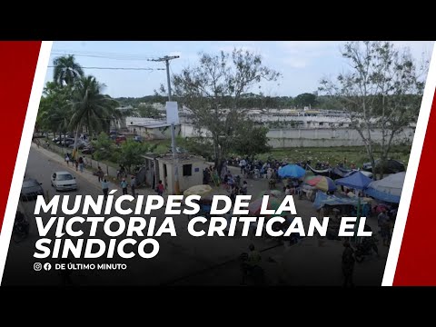 MUNÍCIPES DE LA VICTORIA CRITICAN EL SÍNDICO MIGUEL SAVIÑÓN (EL GRINGO)
