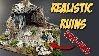 How to make Realistic Ruins FAST  Amazing new terrain building system!