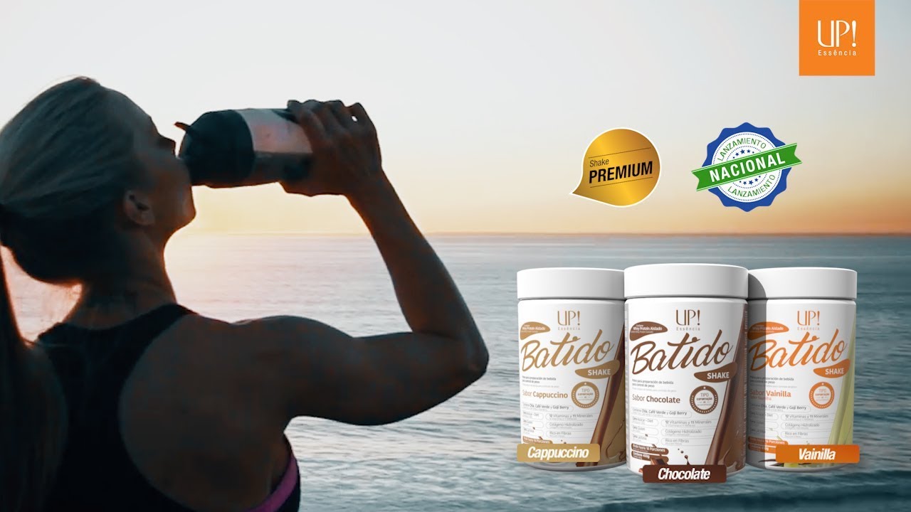 UP! Batido Shake: poderosos activos y Whey Protein Aislado - YouTube