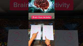 Brain gym Activity for your little ones 🧠💪 #braingymactivity #brainexercise #brainboost