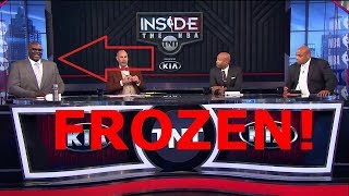 Shaq Froze Again Mk-Ultra Glitch On Live Tv