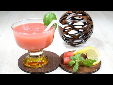 Healthy Fresh Juice with watermelon and cucumber without sugar - Tasty Cuisine -  English