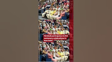 PM Modi participates in RSS centenary celebrations in New Delhi