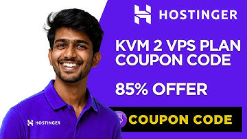 Hostinger Coupon Code KVM 2 VPS Plan –| Exclusive VPS Discount India 2026 Promo Code